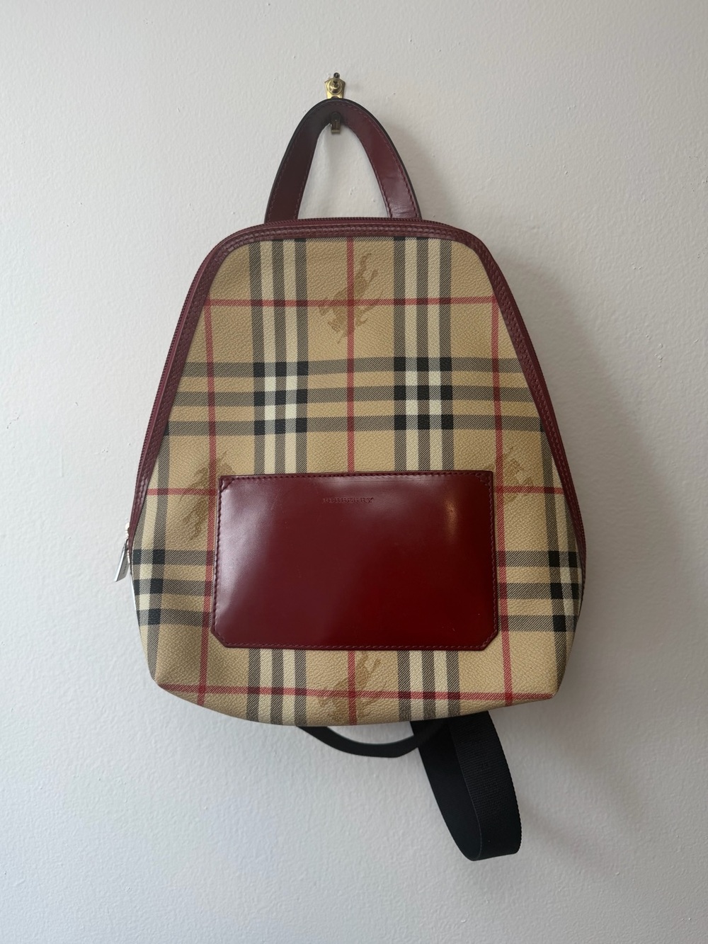 Burberry Haymarket Check Backpack